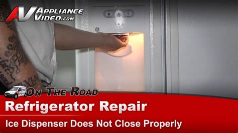 How to Fix a GE Refrigerator Ice Dispenser